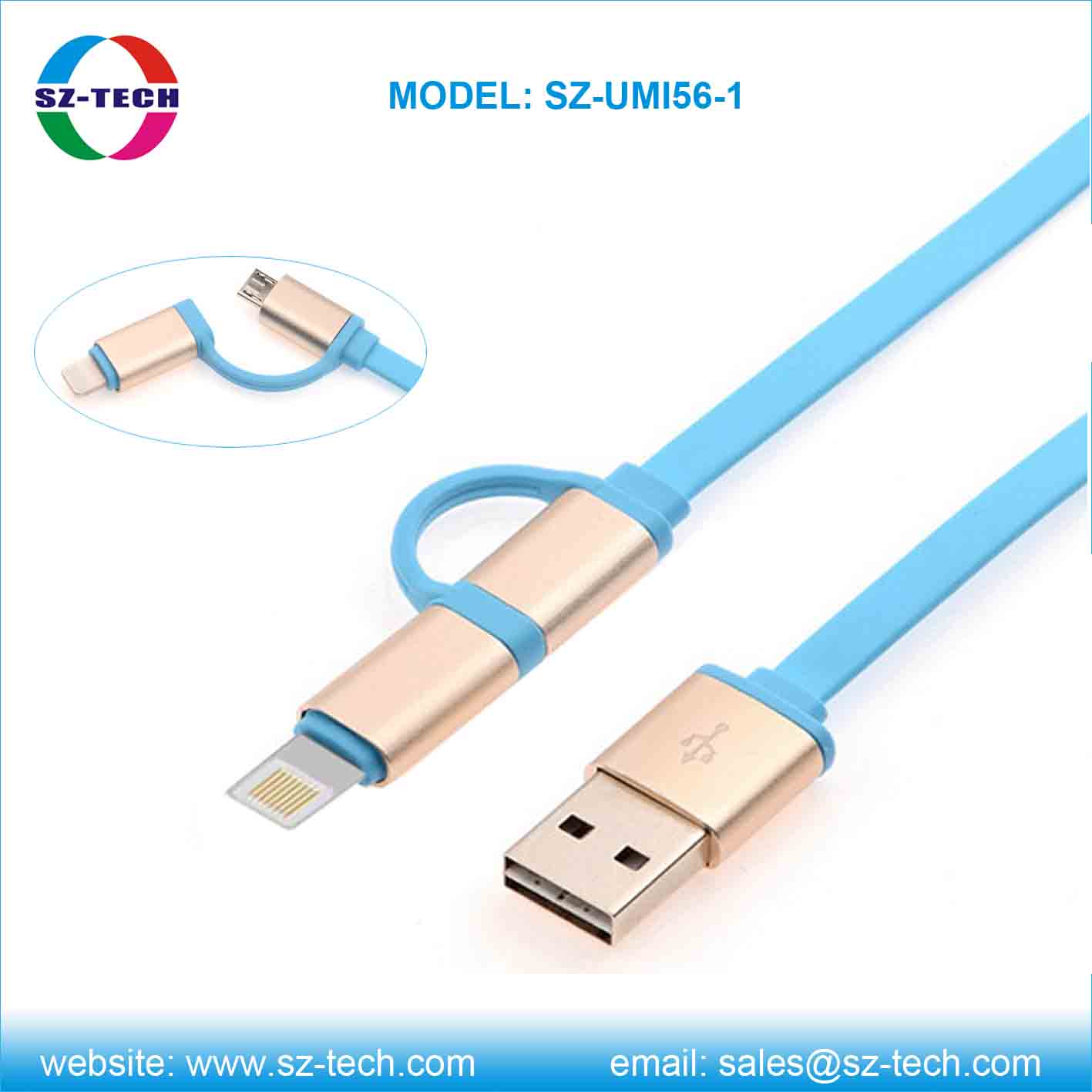 2 in 1 Data cable