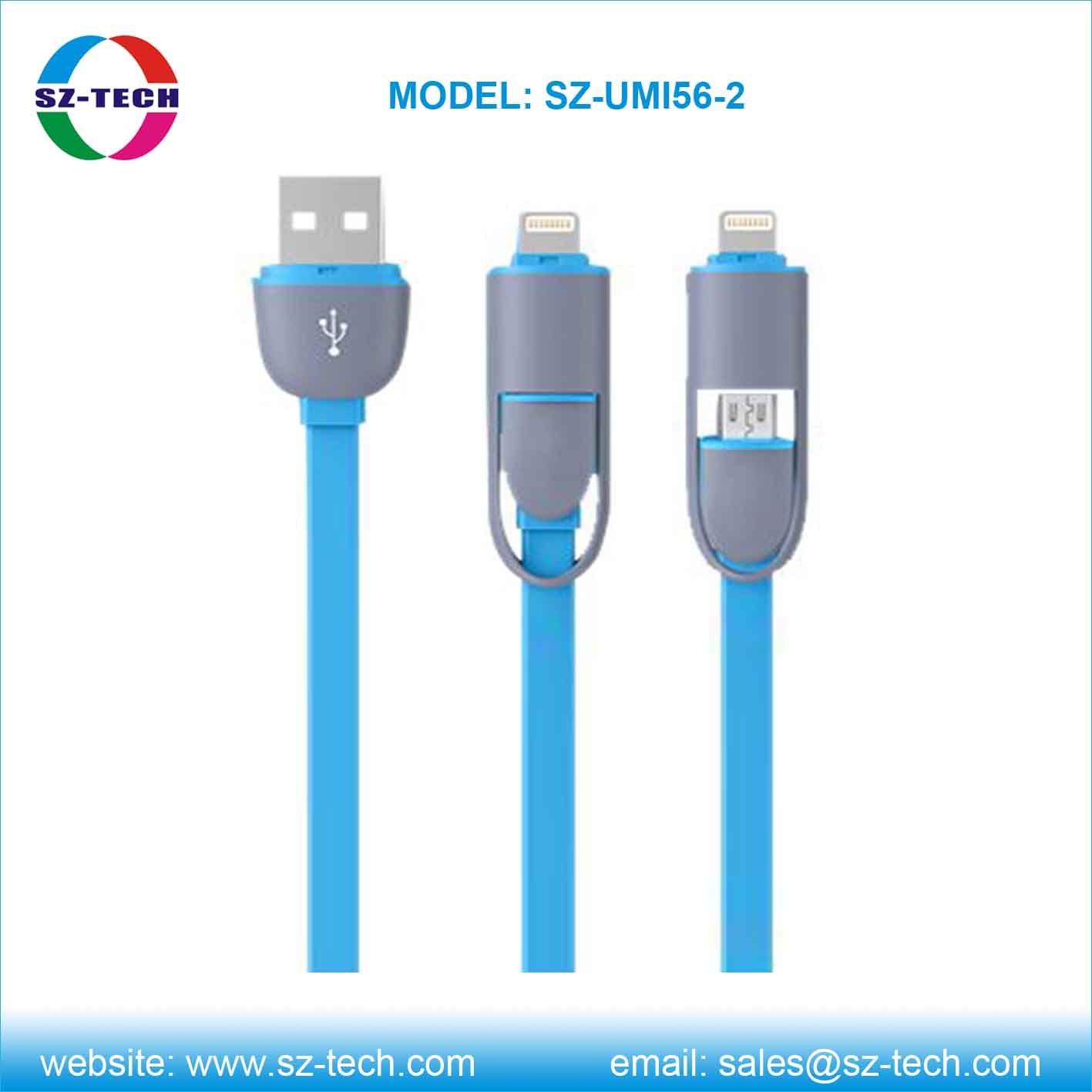 2 in 1 Data cable