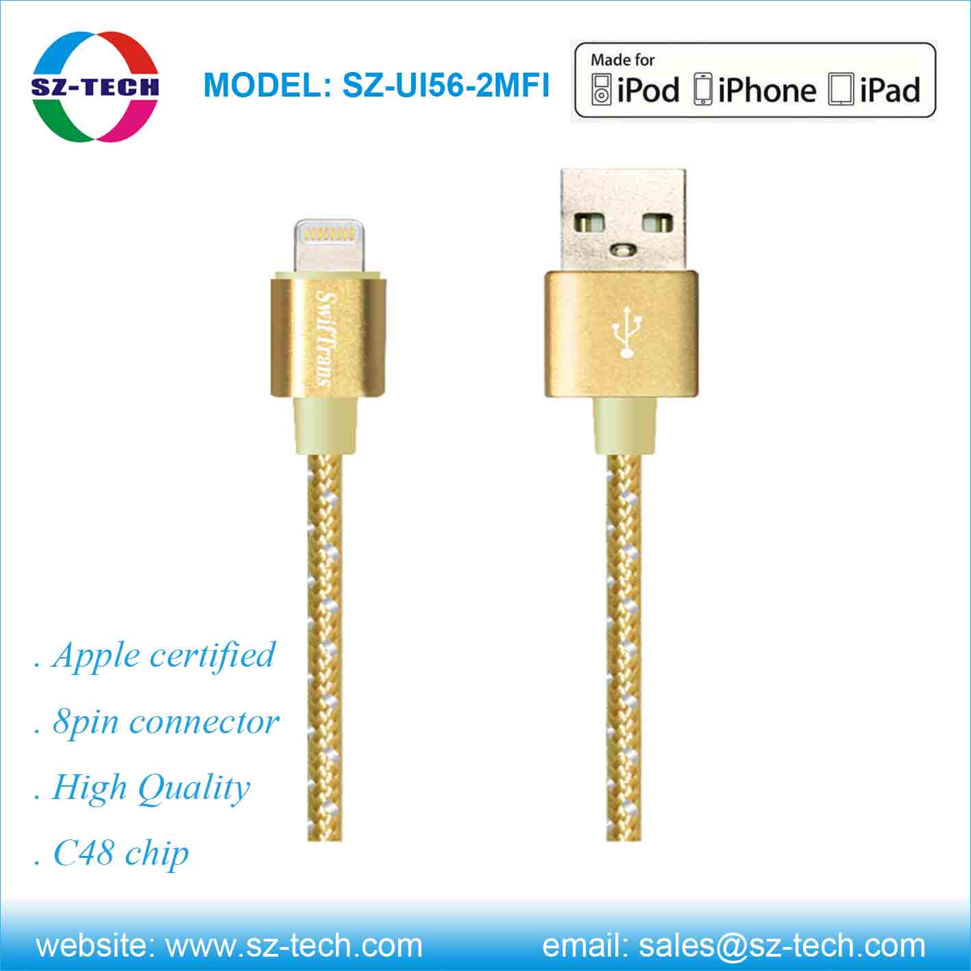 MFI Cable Apple 8pin